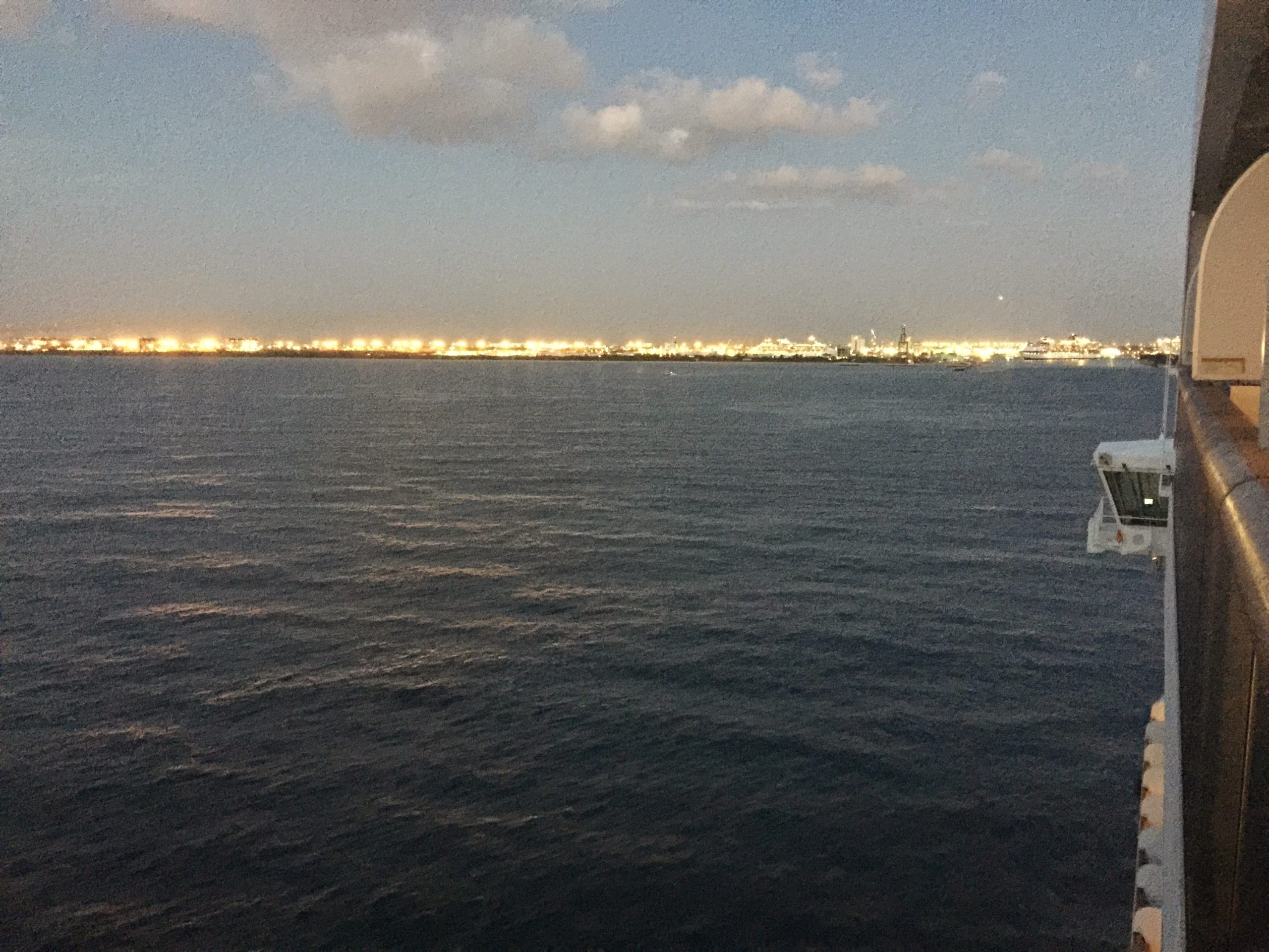 Cruising into Fort Lauderdale on the Noordam