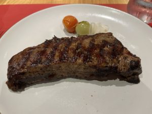 New York Strip from Butcher's Cut on MSC Meraviglia