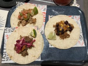 Tacos from HOLA! Tacos and Tapas on MSC Meraviglia