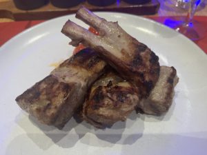 Lamb Chops from Butcher's Cut on MSC Meraviglia