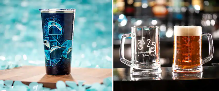 Specialty Coffee Mug and 25th Anniversary Beer Mug