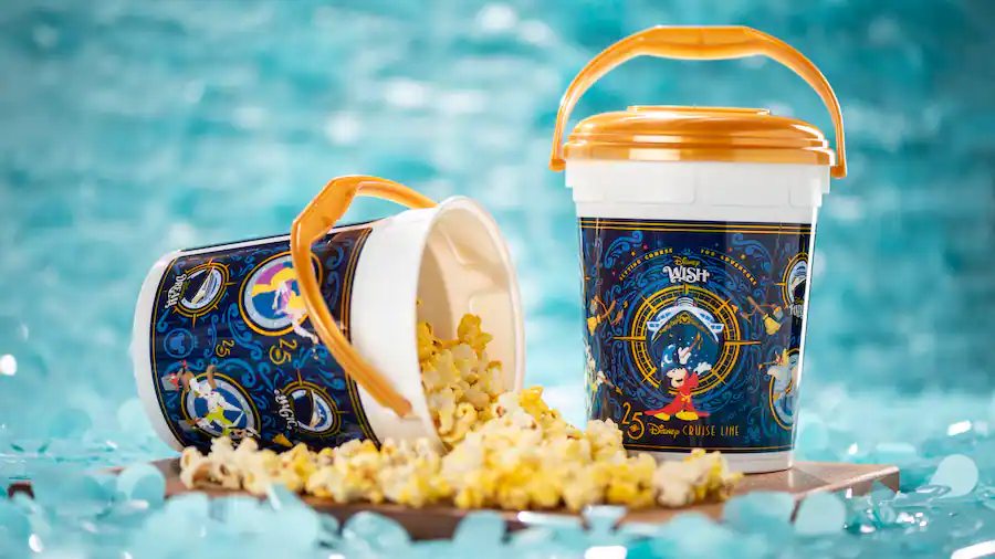 25th anniversary popcorn bucket