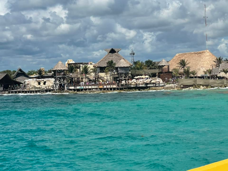 The port of Costa Maya