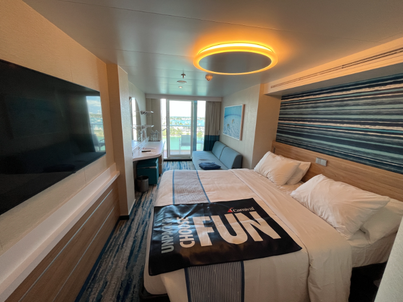 Stateroom 12254 on Carnival Celebration