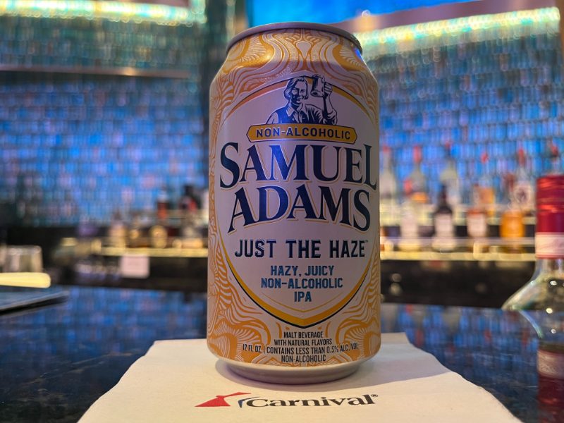 Sam Adams Just the Haze IPA (non-alcoholic)