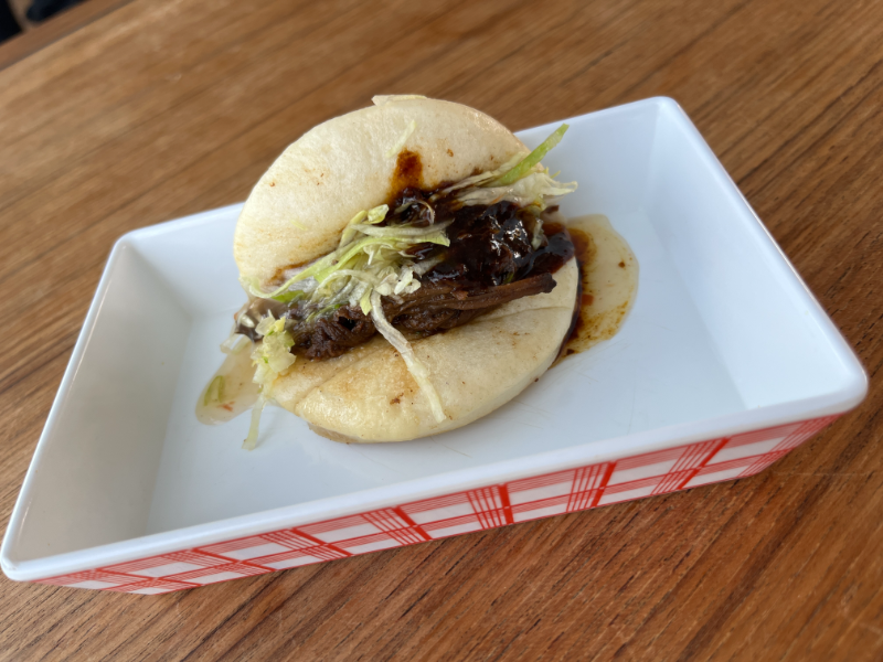 Beef Bao Bun from Street Eats on Carnival Celebration