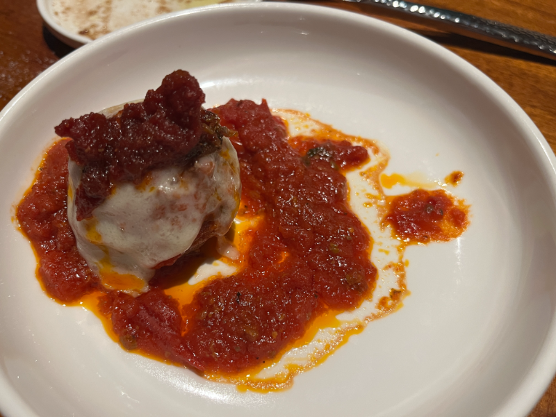 Nonna's Meatballs from Cucina del Capitano on Carnival Celebration