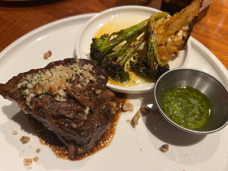 Short Ribs from Cucina del Capitano on Carnival Celebration