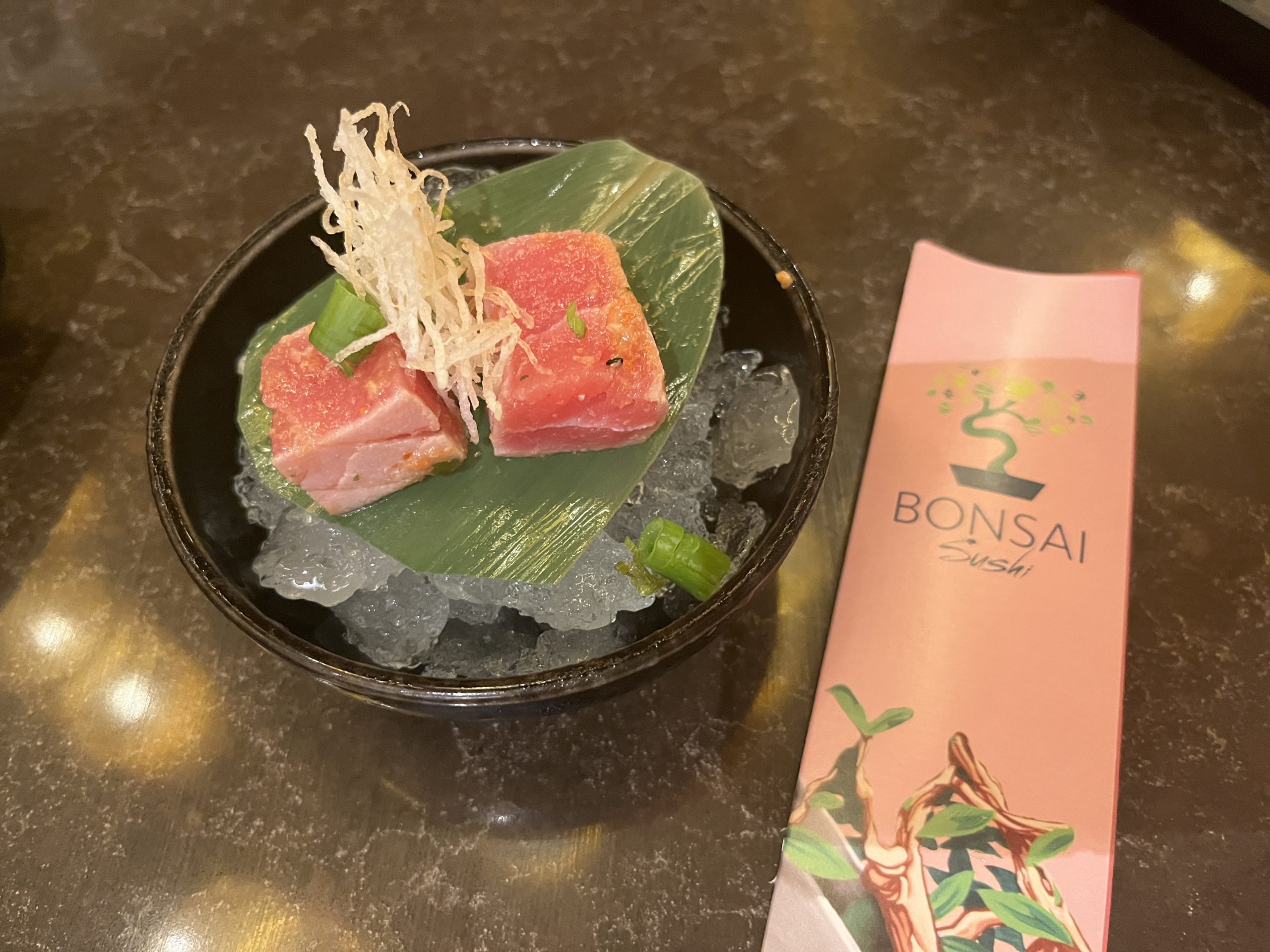 Spicy Tuna from Bonsai Teppanyaki on Carnival Celebration