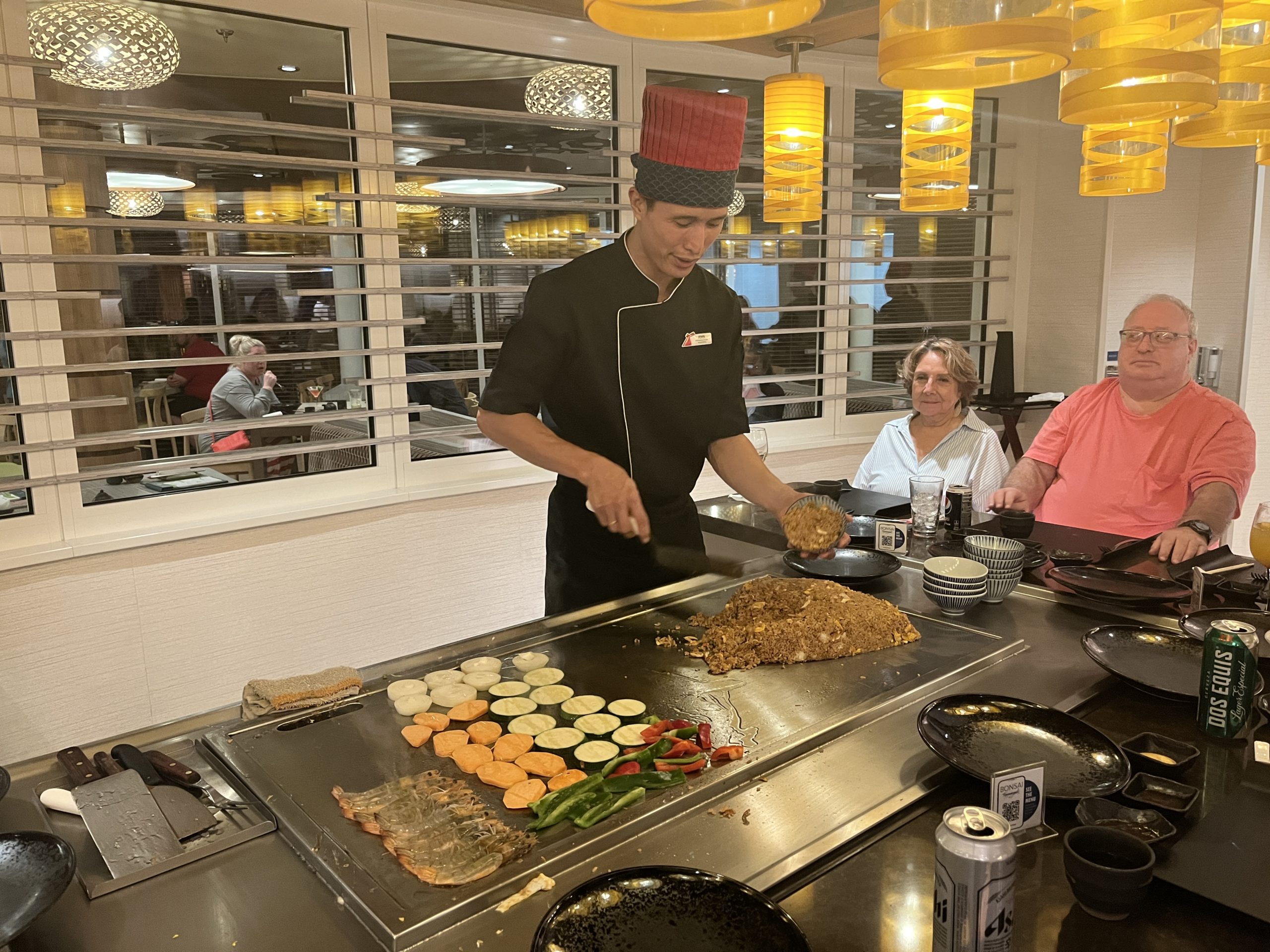 Bonsai Teppanyaki on Carnival Celebration