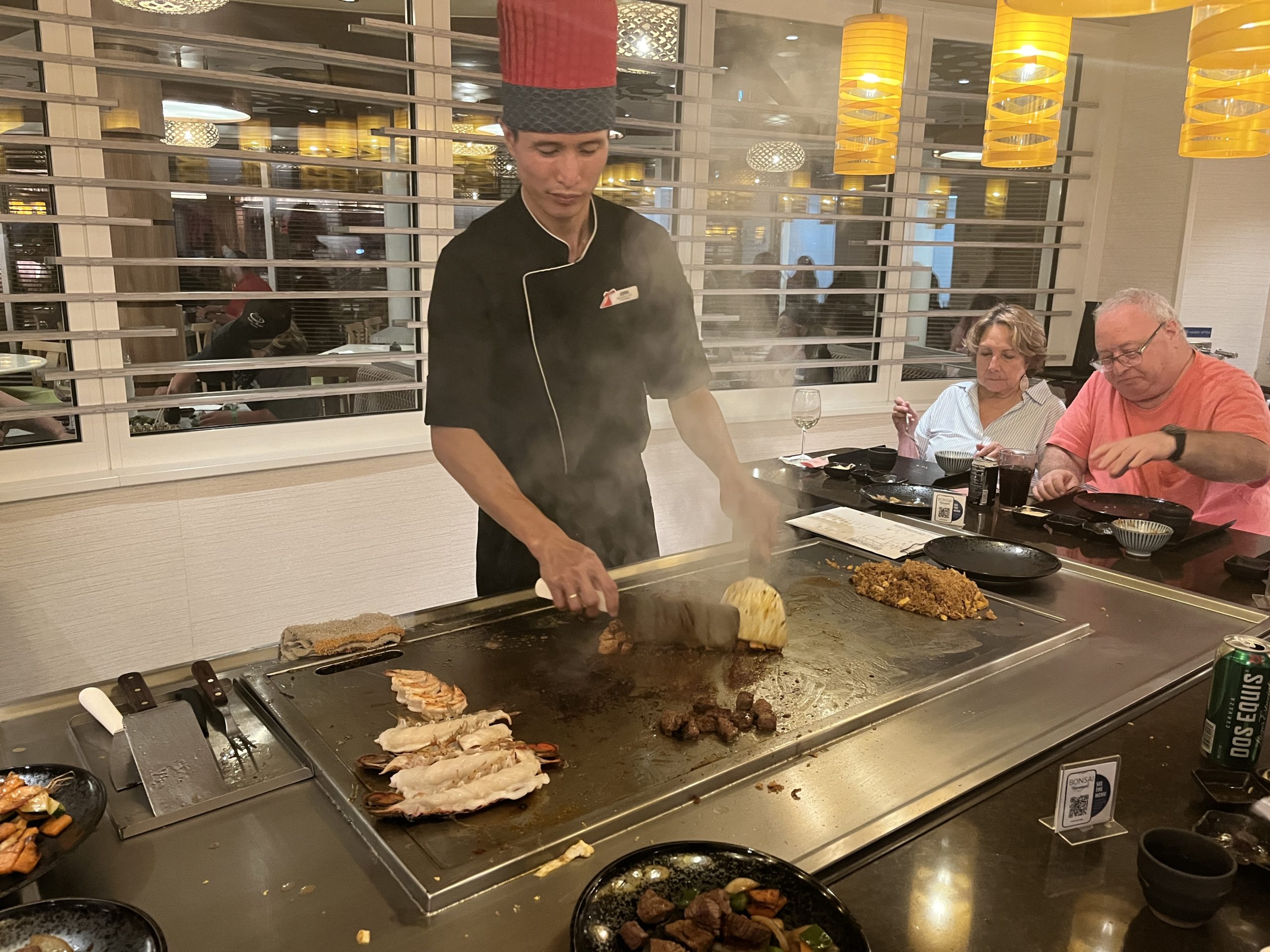 Bonsai Teppanyaki on Carnival Celebration