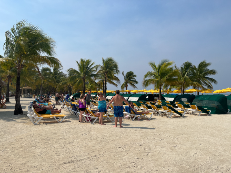 Mahogany Bay beach