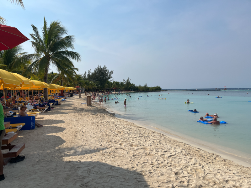 Mahogany Bay beach