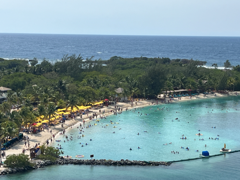 Mahogany Bay beach