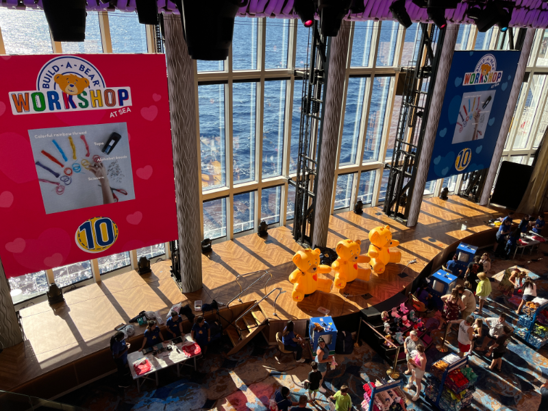 The Build-A-Bear Workshop at Sea on Carnival Celebration