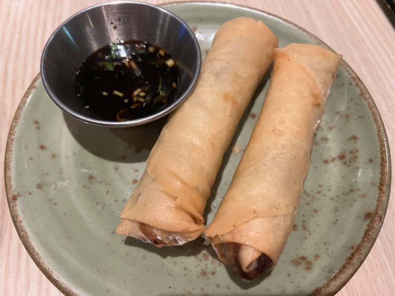 Chicken spring rolls from Chebang! on Carnival Celebration