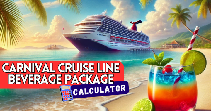 Carnival Beverage Package Calculator