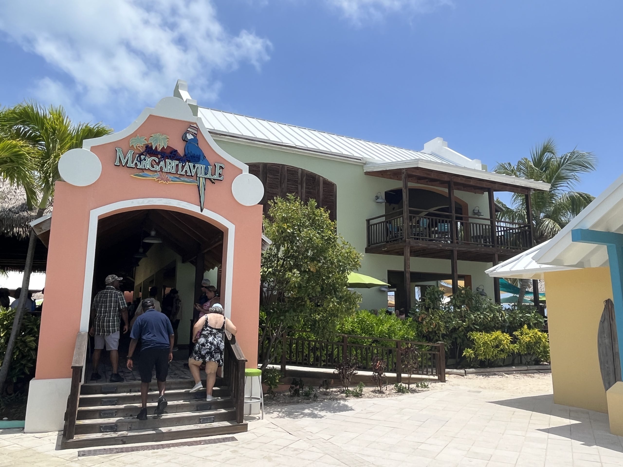 Shops around the Grand Turk cruise terminal