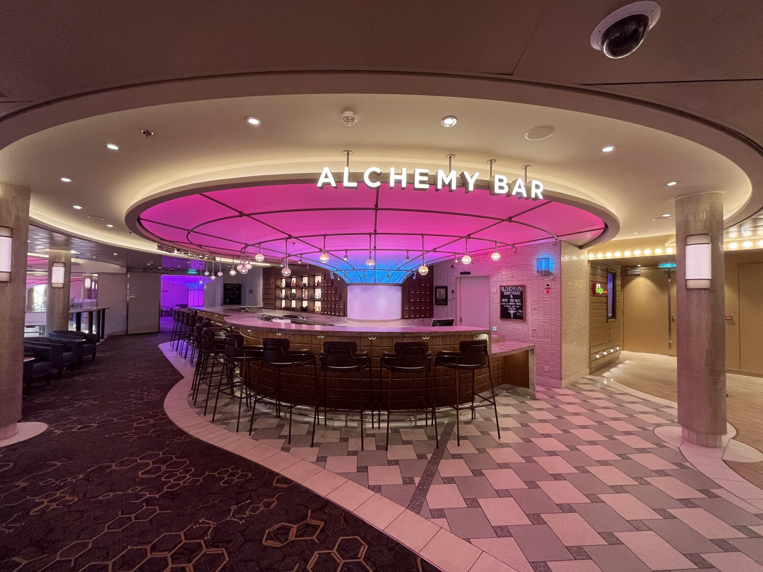 Alchemy Bar on Carnival's Mardi Gras