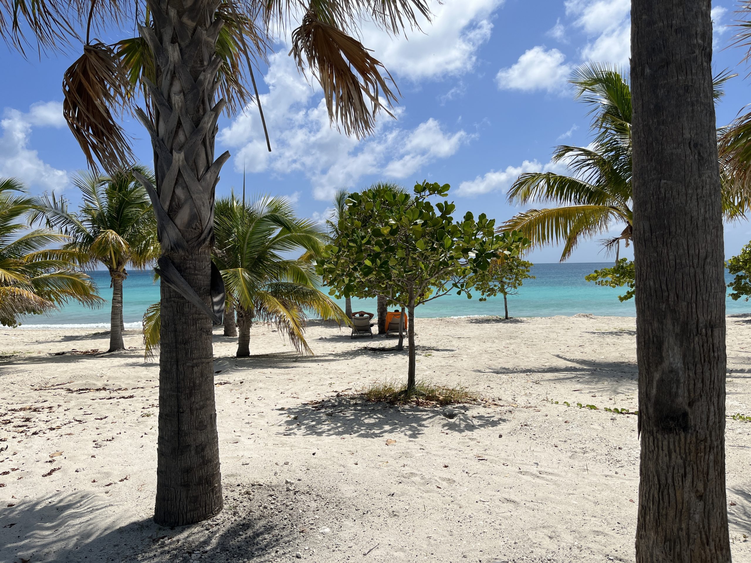 A view of Sunset Beach on Ocean Cay