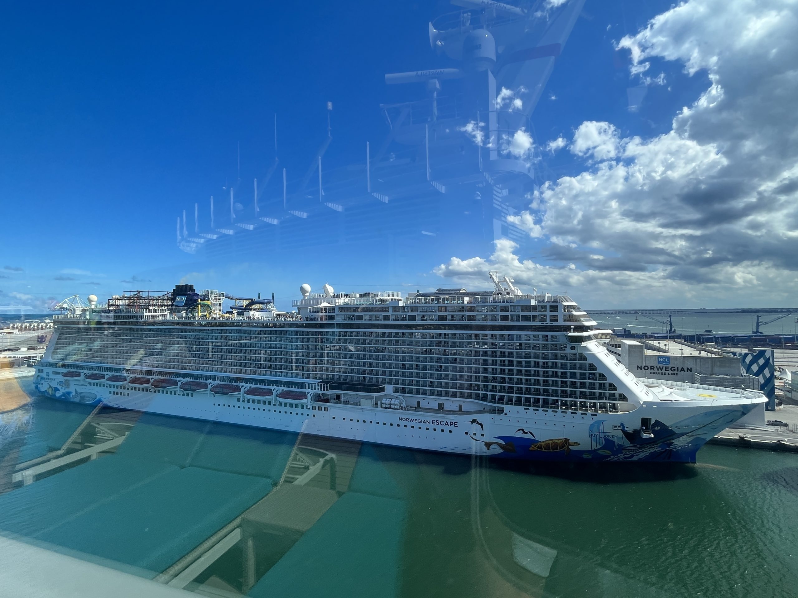 Norwegian Escape docked at PortMiami on June 4, 2023