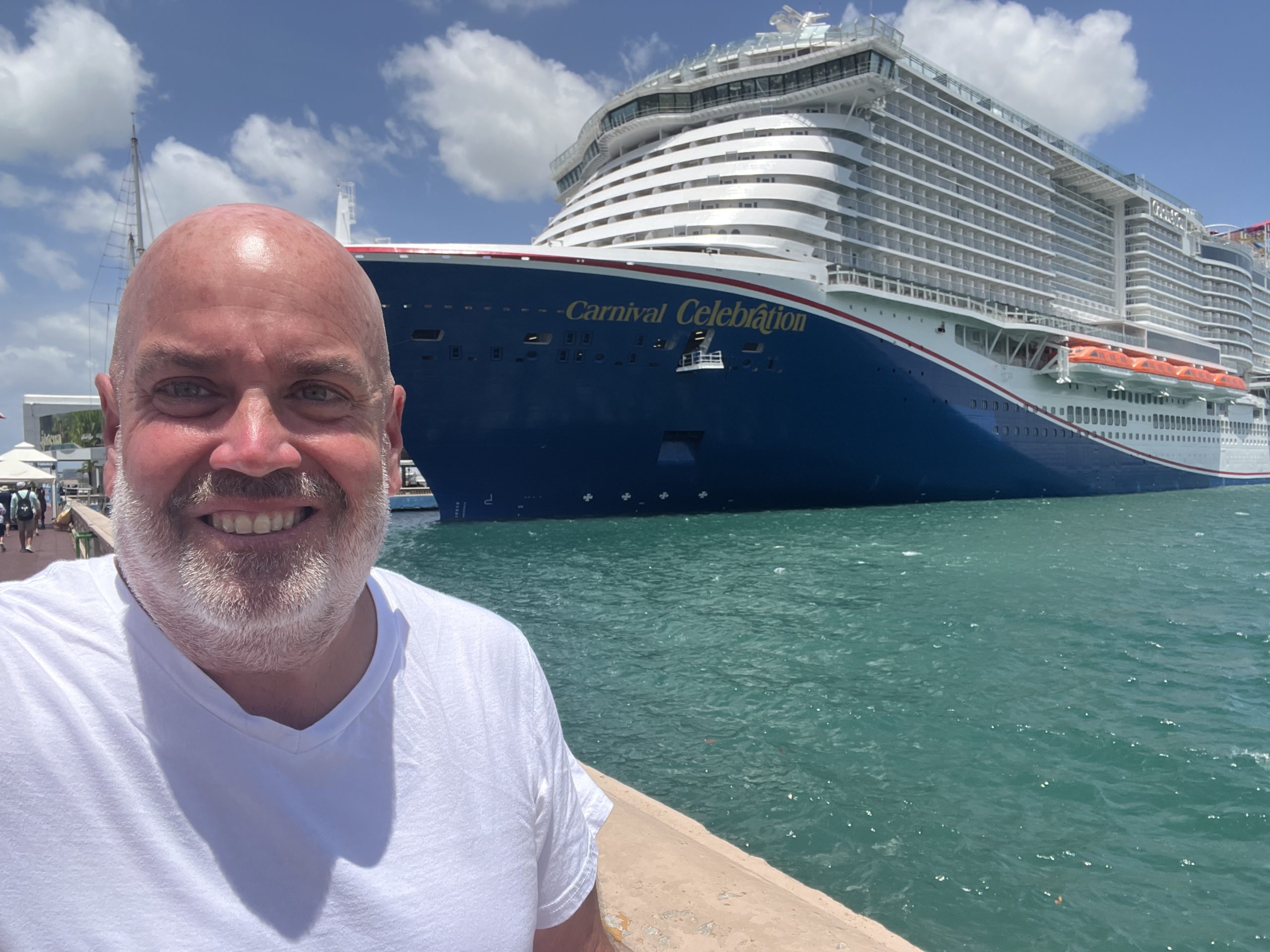 Carnival Celebration docked in San Juan on June 7, 2023