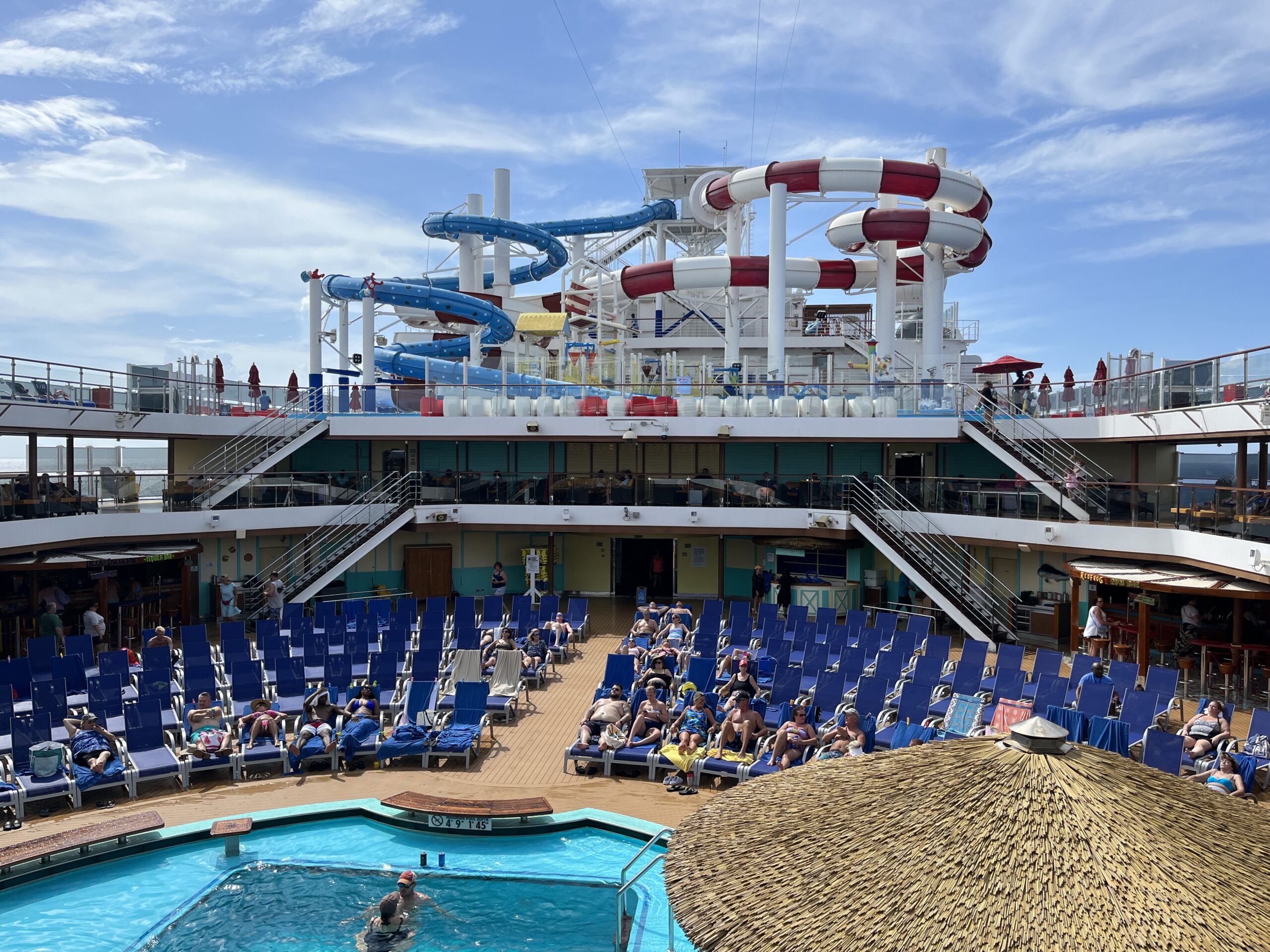 Lido Deck and WaterWorks on Carnival Horizon