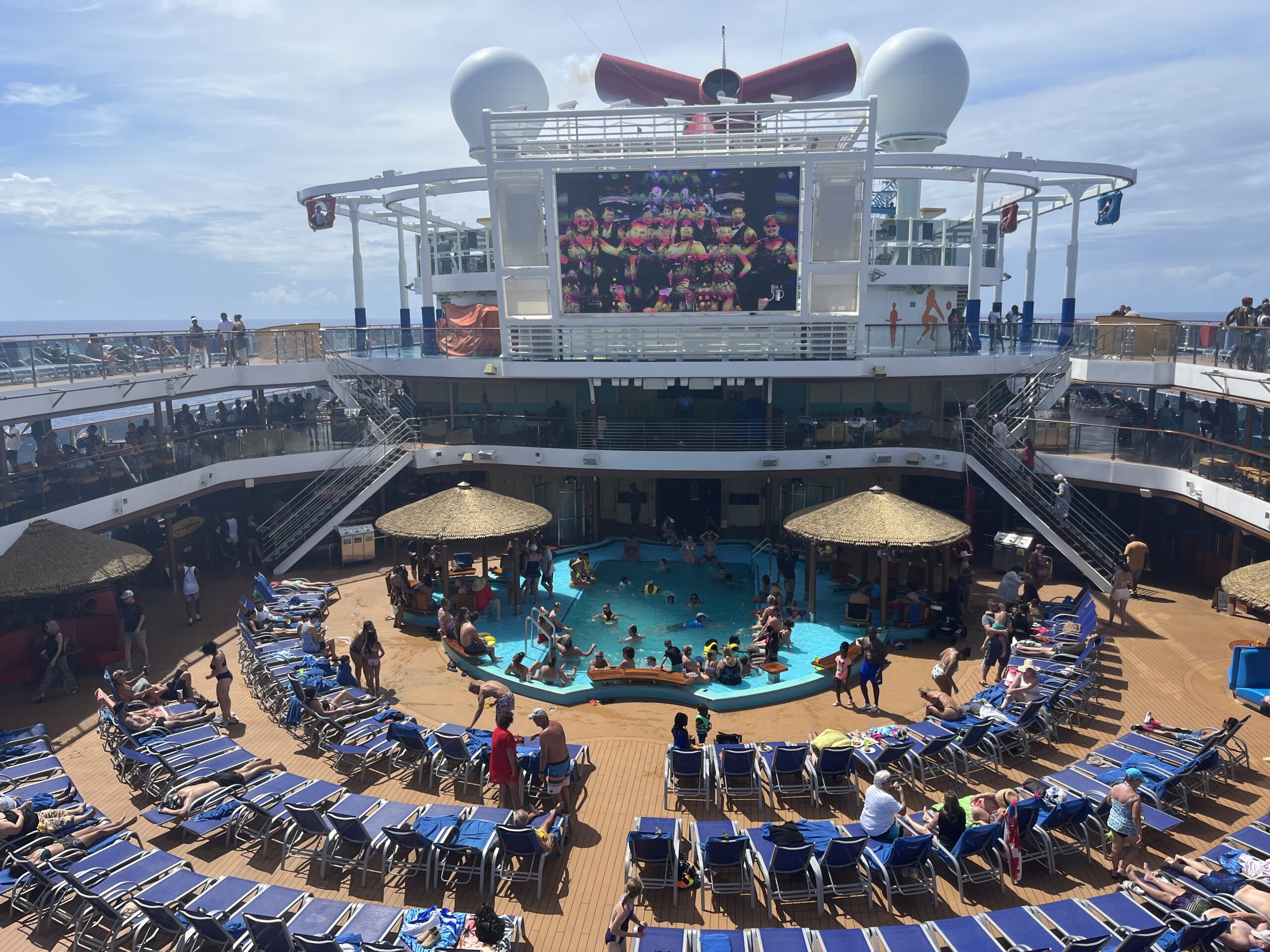 Lido Deck on Carnival Horizon