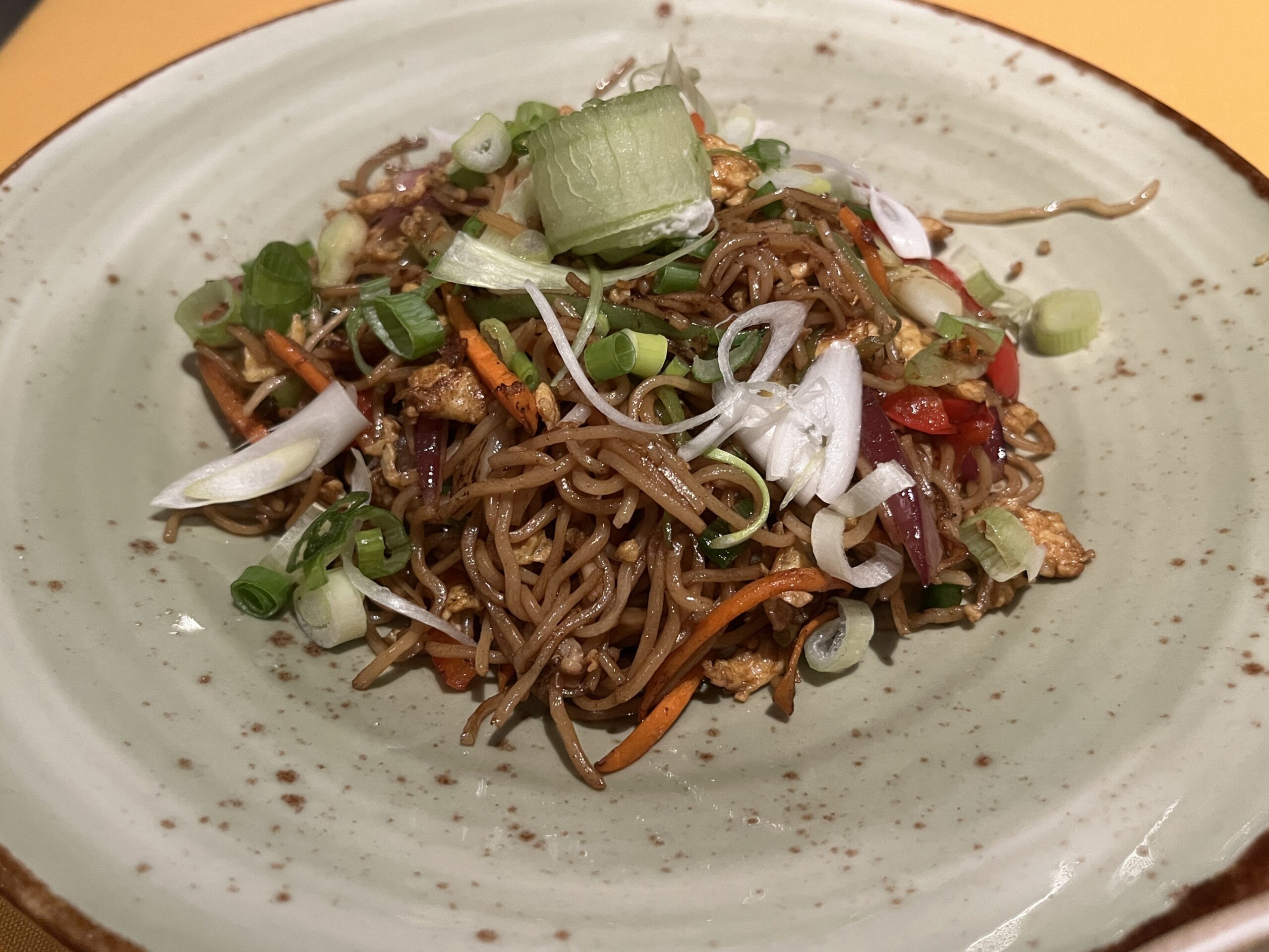 Hakka-style Noodles from Ji Ji Asian Bistro on Carnival Horizon