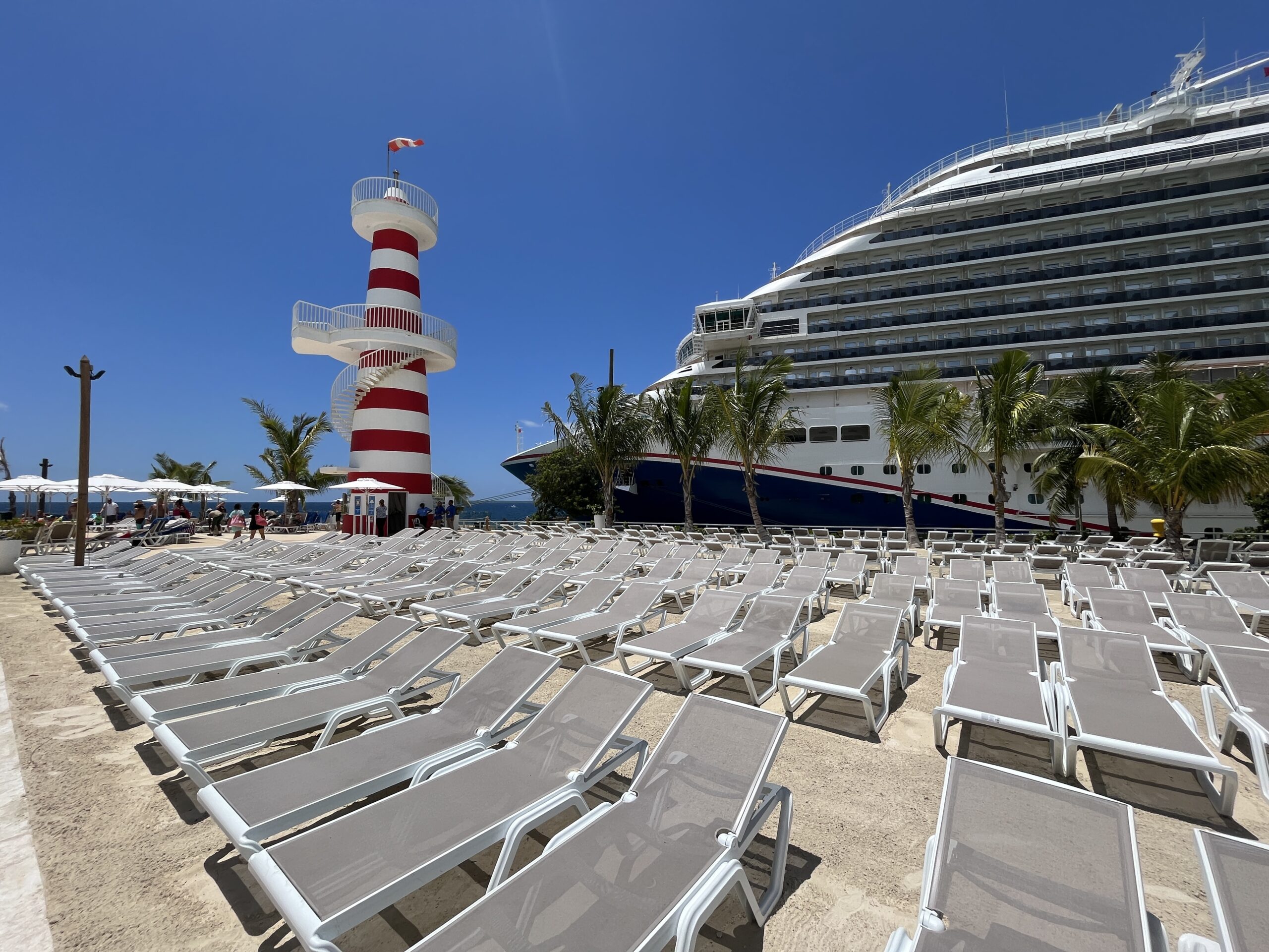 The pool at the Sugar Breeze Cruise Terminal in La Romana, Dominican Republic