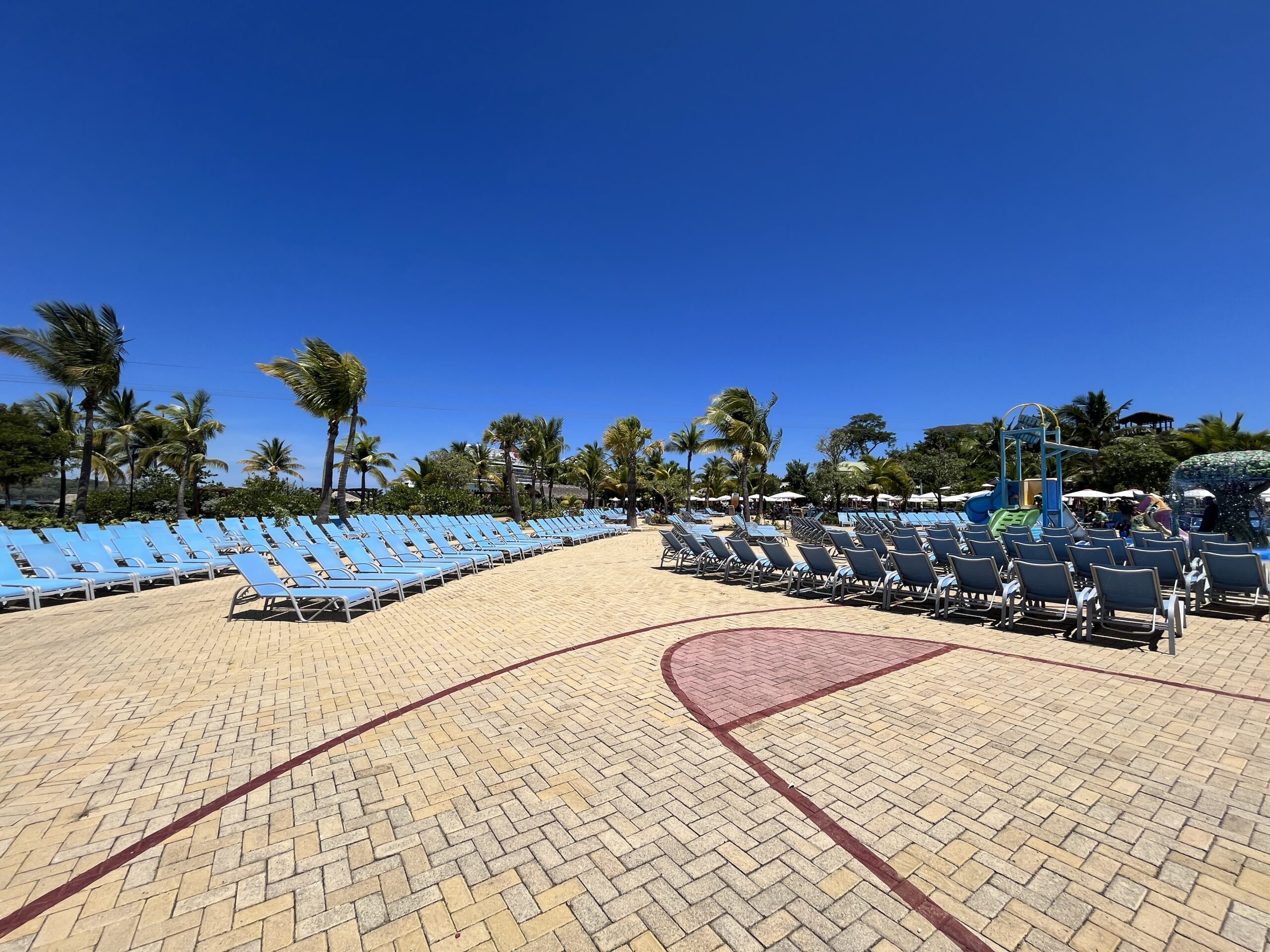 Pool area at Amber Cove in the Dominican Republic