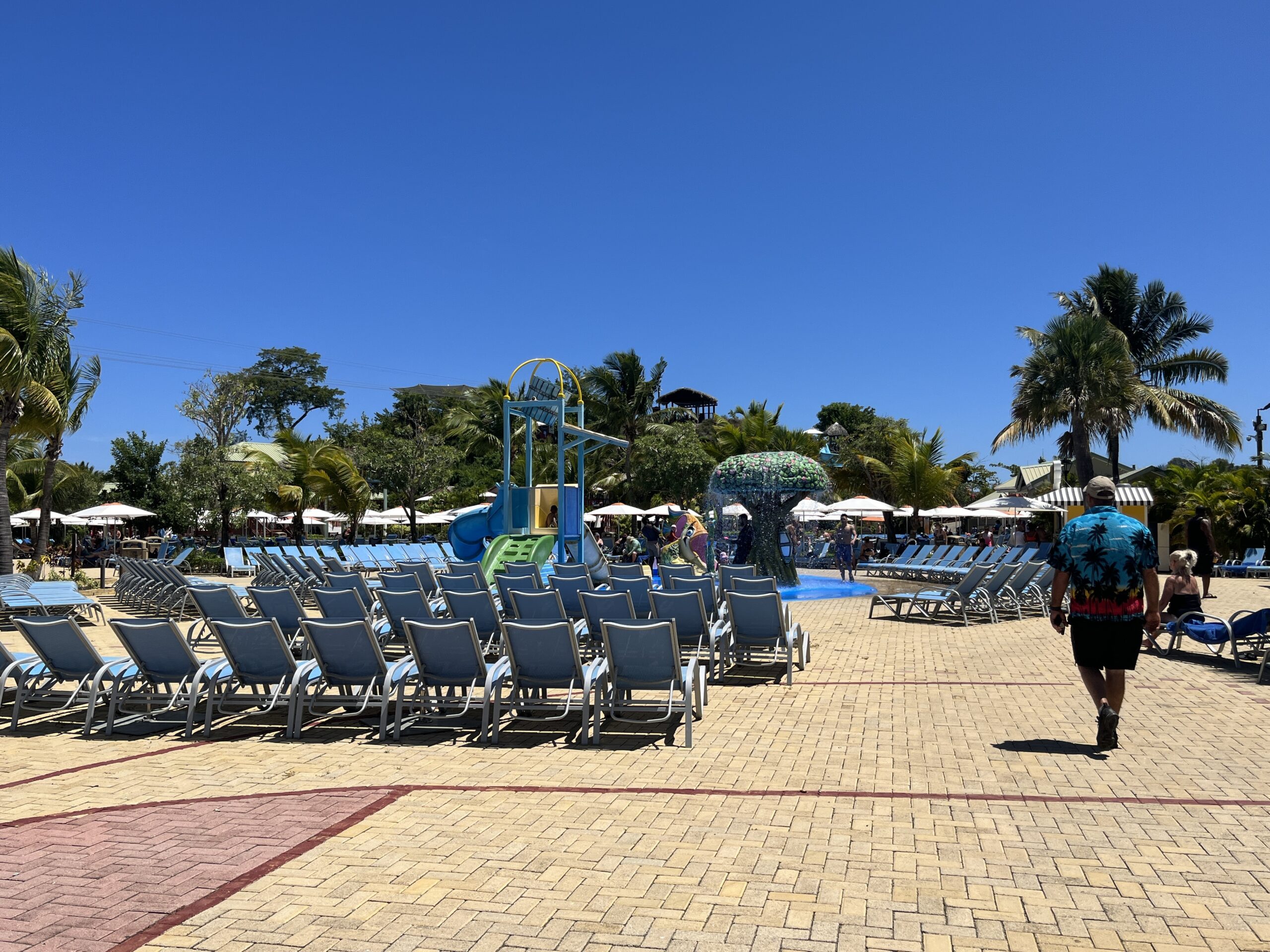 Pool area at Amber Cove in the Dominican Republic