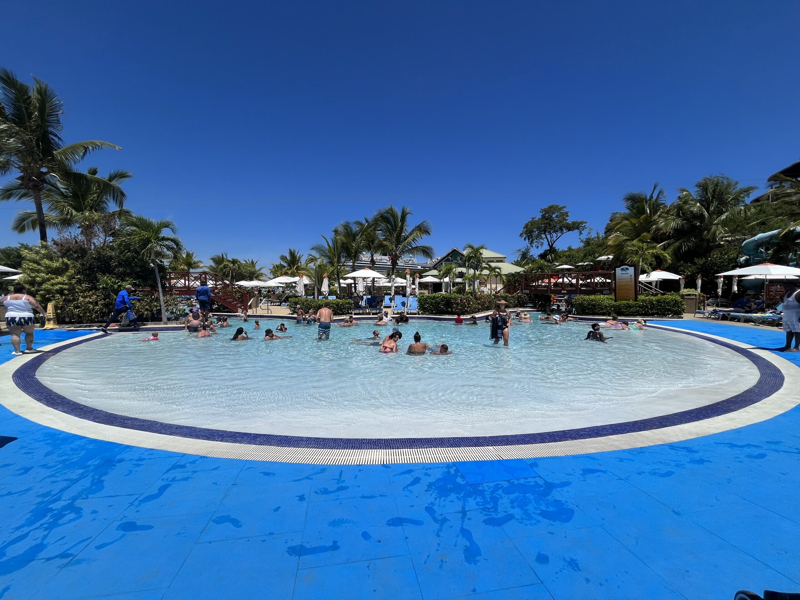 Pool area at Amber Cove in the Dominican Republic