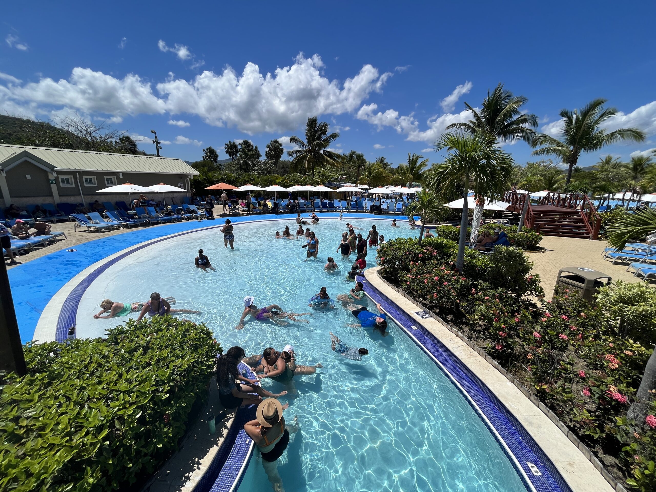 Pool area at Amber Cove in the Dominican Republic