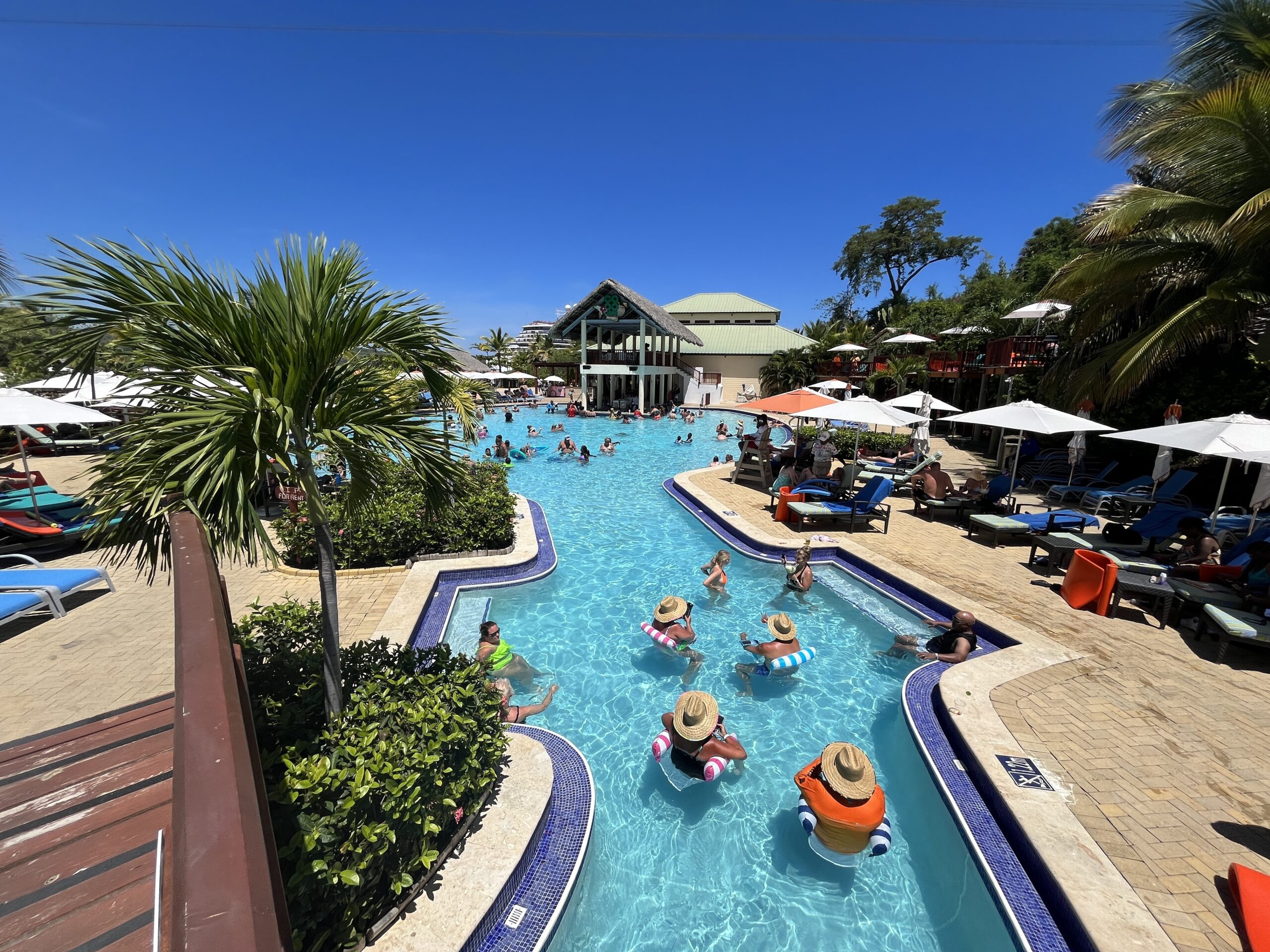 Pool area at Amber Cove in the Dominican Republic