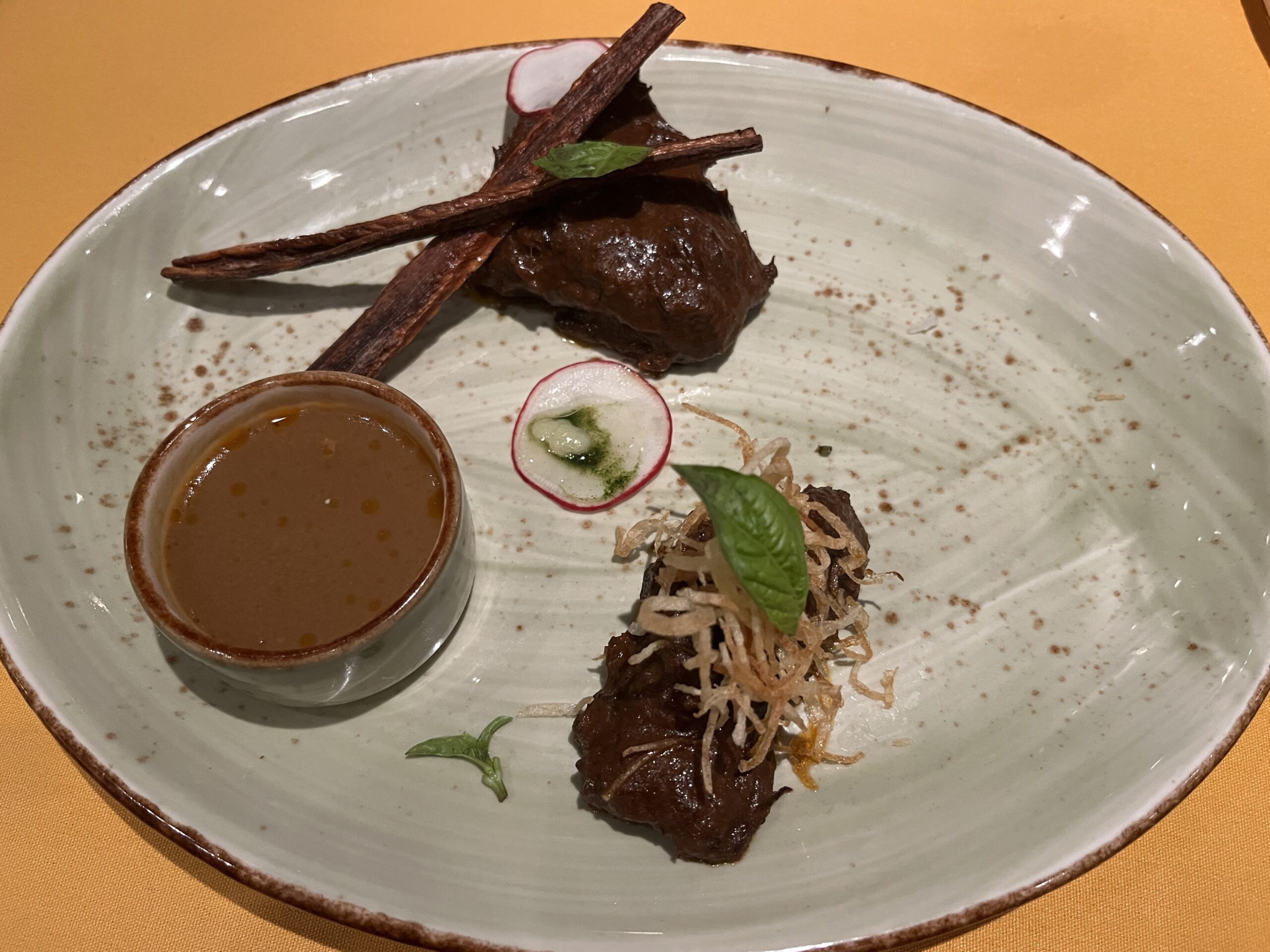 Beef Short Rib from Ji Ji Asian Bistro on Carnival Horizon