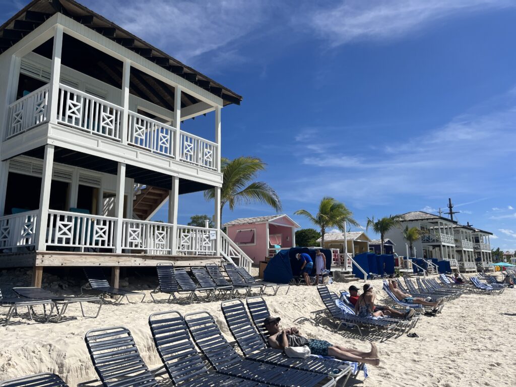 A look at the beach at Half Moon Cay