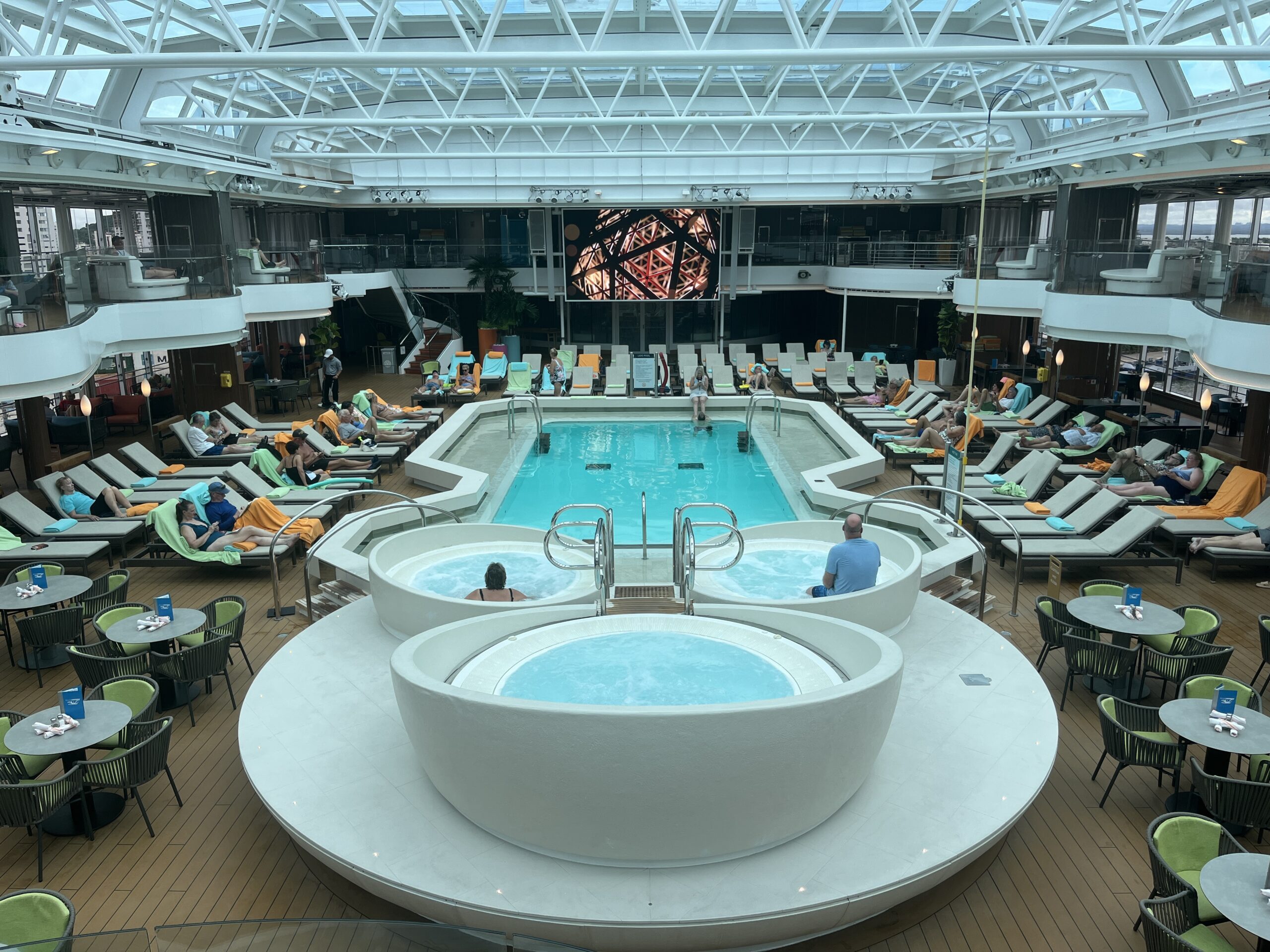 Lido Pool on Holland America's Rotterdam