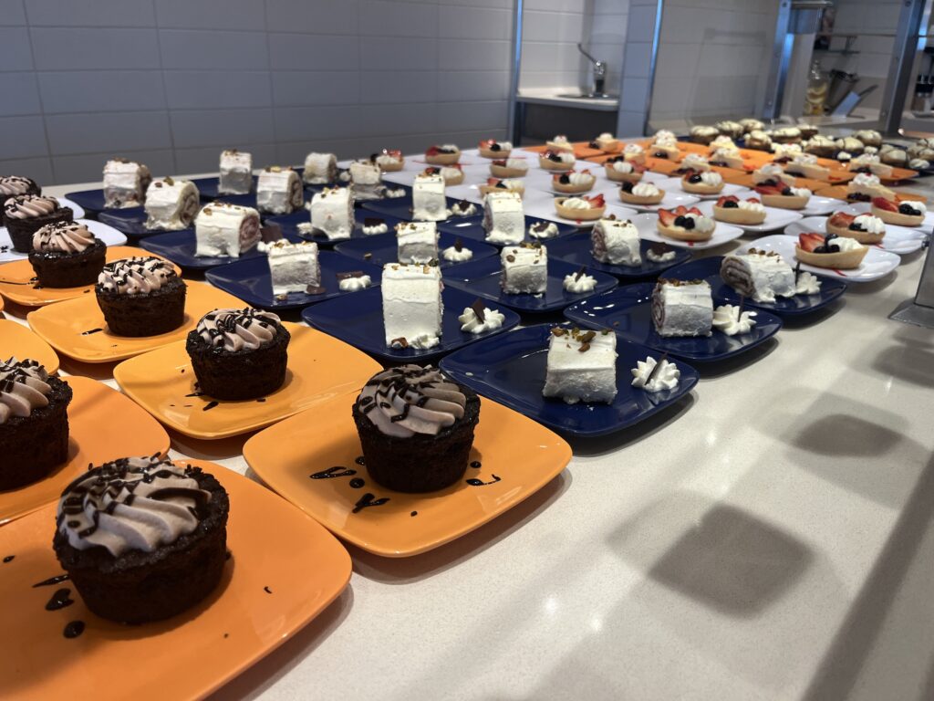 Desserts from the Lido Market on Holland America's Rotterdam