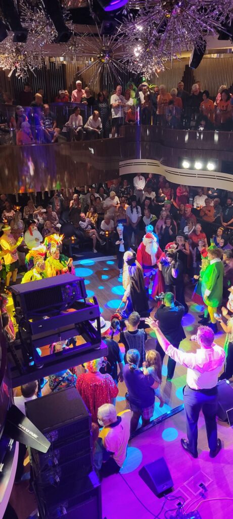 Halloween Costume party on Holland America's Rotterdam