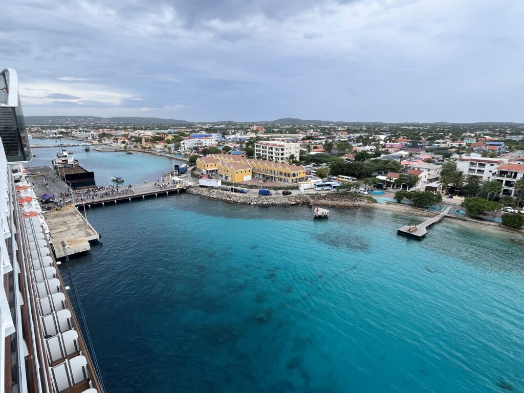 Port shopping area at Kralendijk, Bonaire