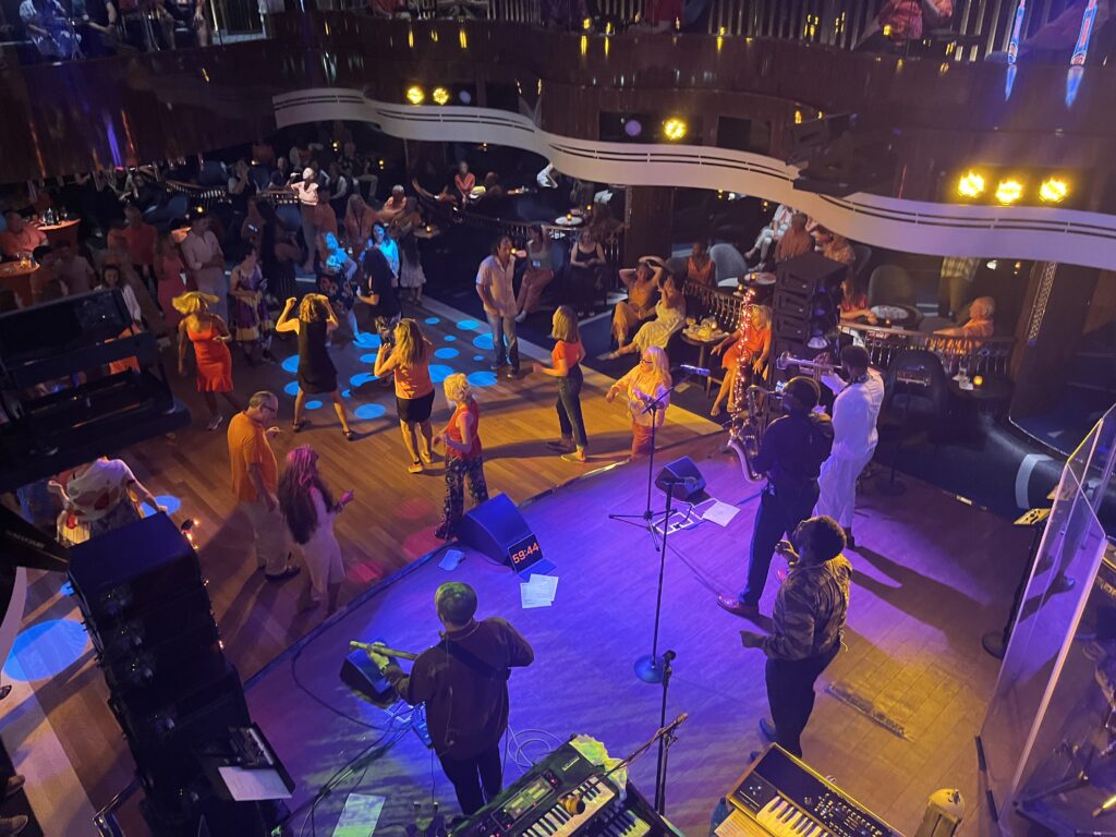 Orange Party on Holland America's Rotterdam