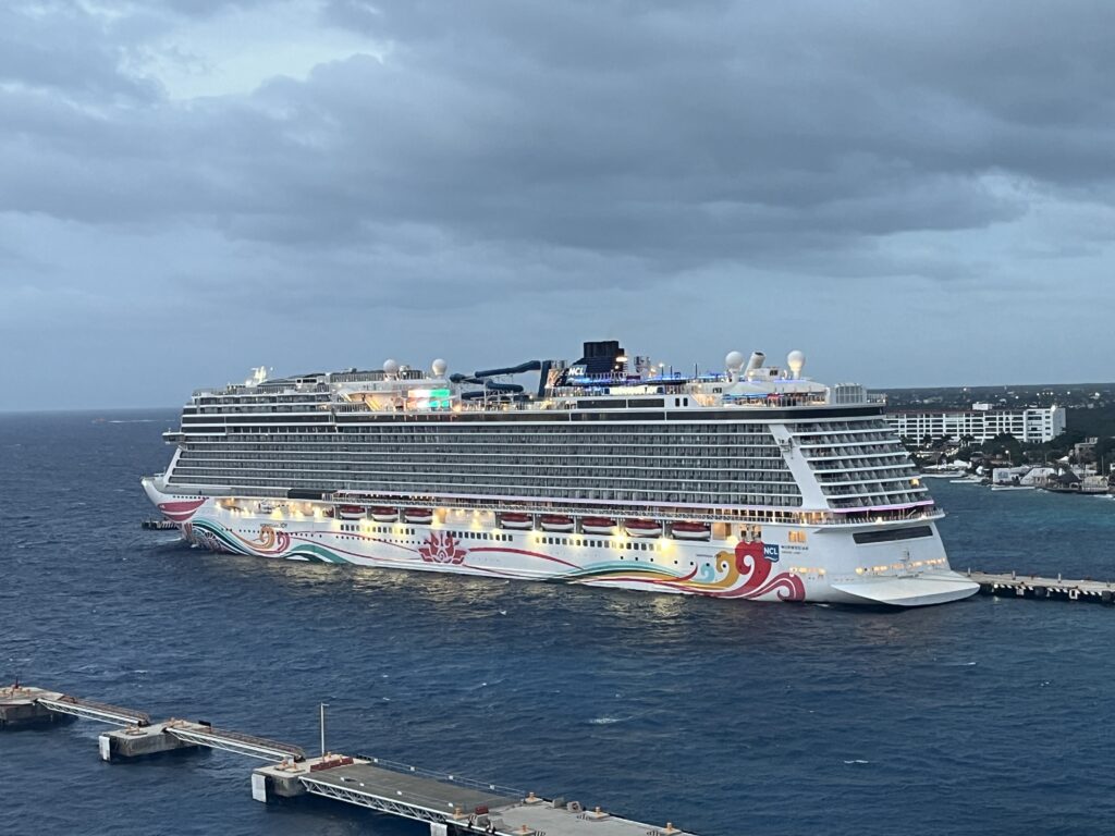 Norwegian Joy in Cozumel, Mexico