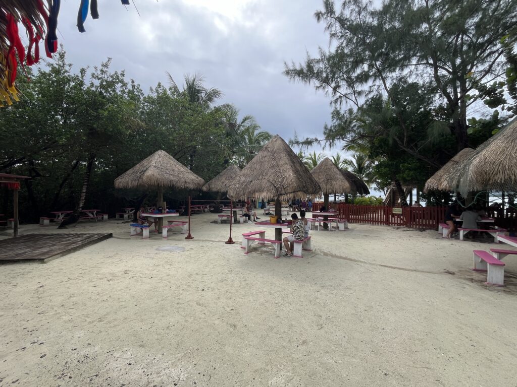 The beach at Mahogany Bay