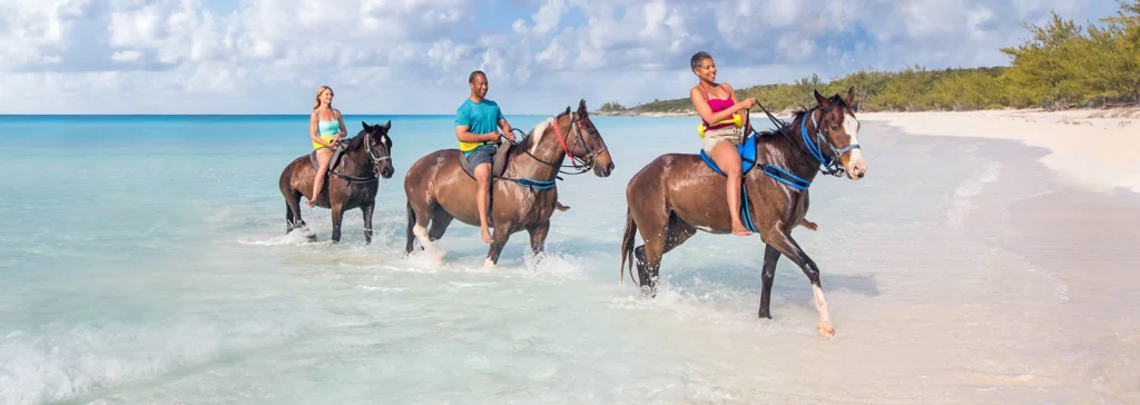 Horseback Riding on Half Moon Cay