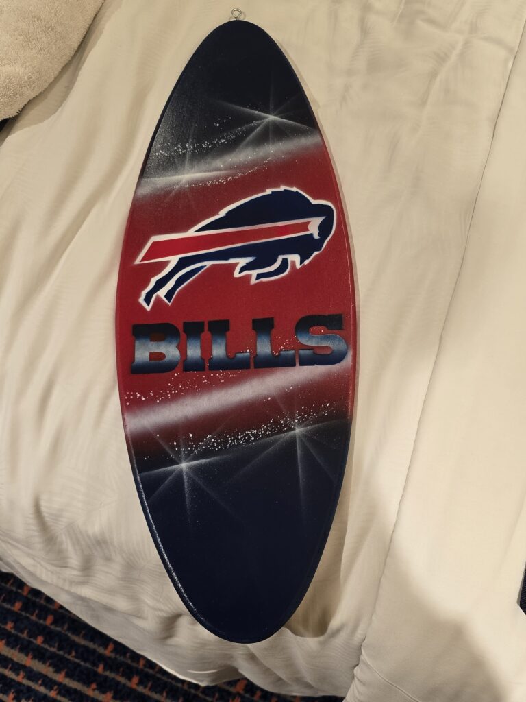 Buffalo Bills souvenir from Cozumel, Mexico