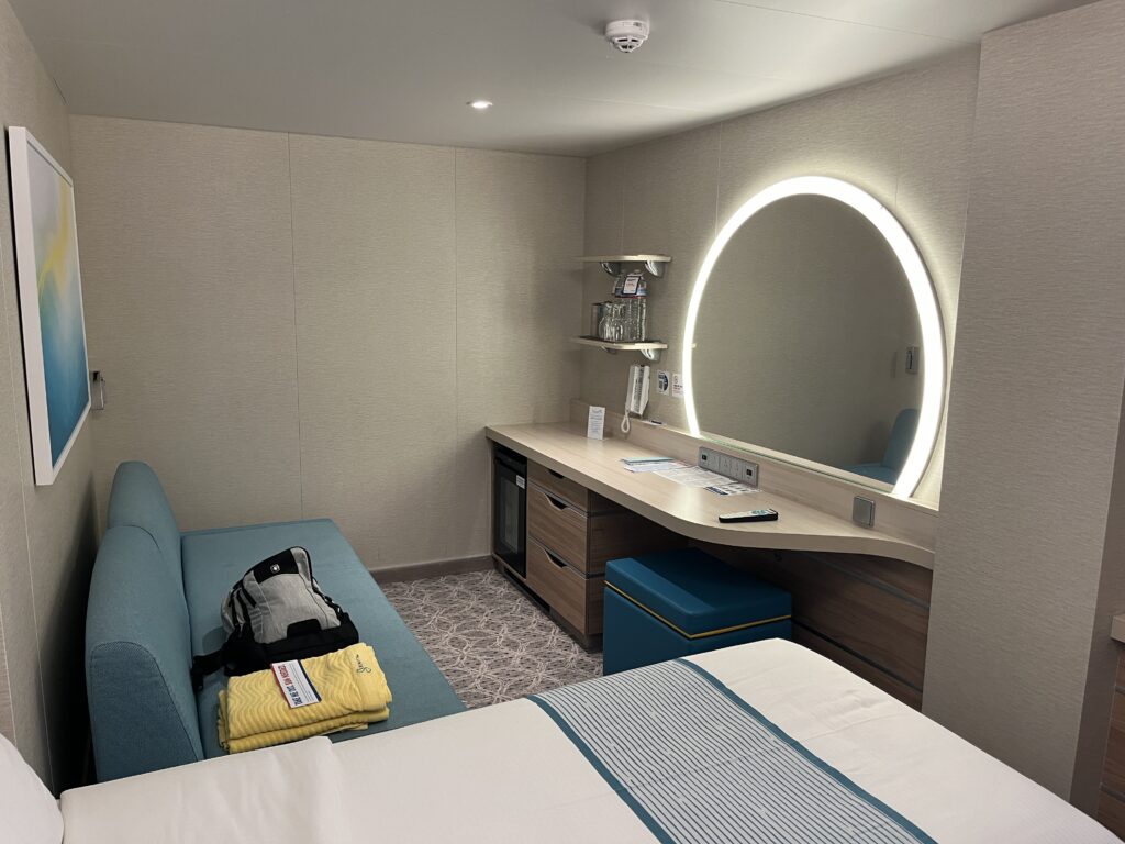 Interior Spa Stateroom 17214 on Carnival Celebration