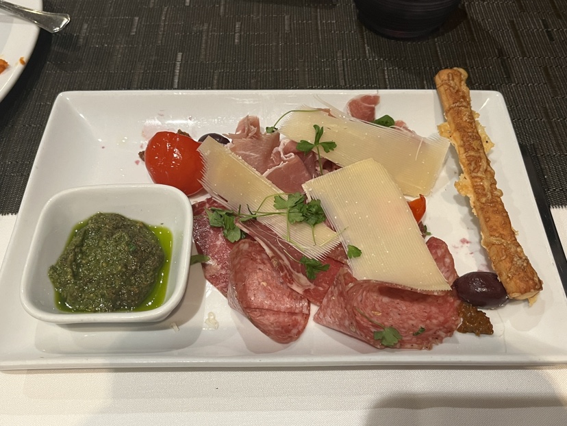 Antipasto from Canaletto on Eurodam