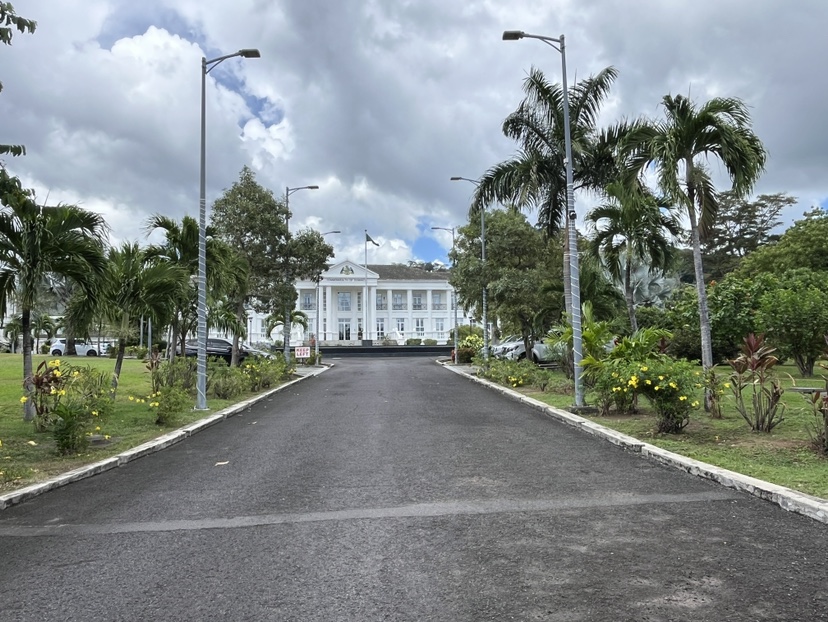 The Office of the President in Roseau, Dominica