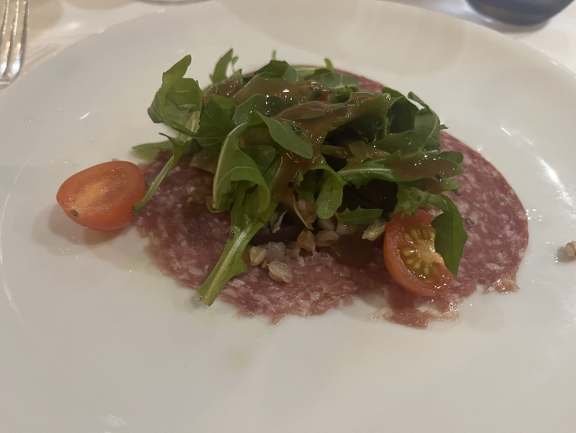 Farro Salad from the Main Dining Room on Eurodam